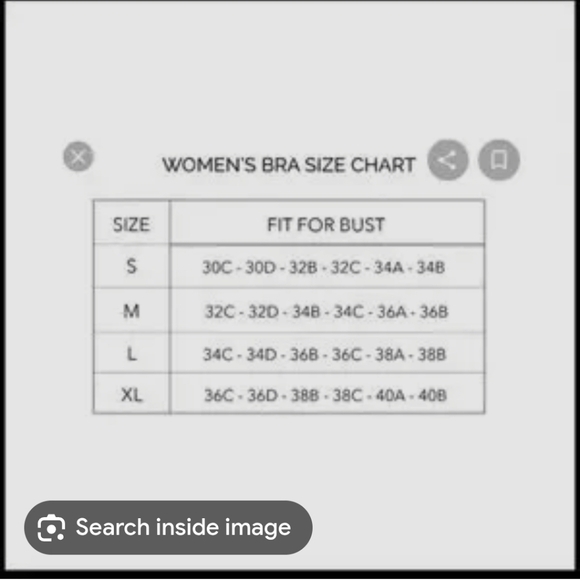 Black Studded Bra By Ohyes Size Small - Picture 9 of 9